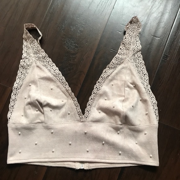 pearl bralette